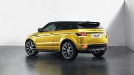 Range Rover Evoque Sicilian Yellow Limited Edition - widok z tyłu