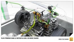 Renault Zoe - szkice - schematy - inne ujęcie