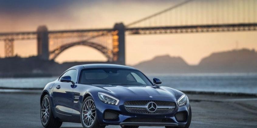 Mercedes-AMG GT S na kalifornijskich drogach