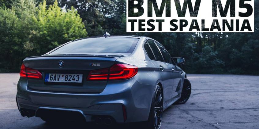 BMW M5 4.4 V8 600 KM (AT) - pomiar zużycia paliwa