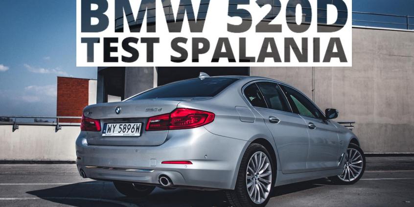 BMW 520d 2.0 Diesel 190 KM (AT) - pomiar zużycia paliwa