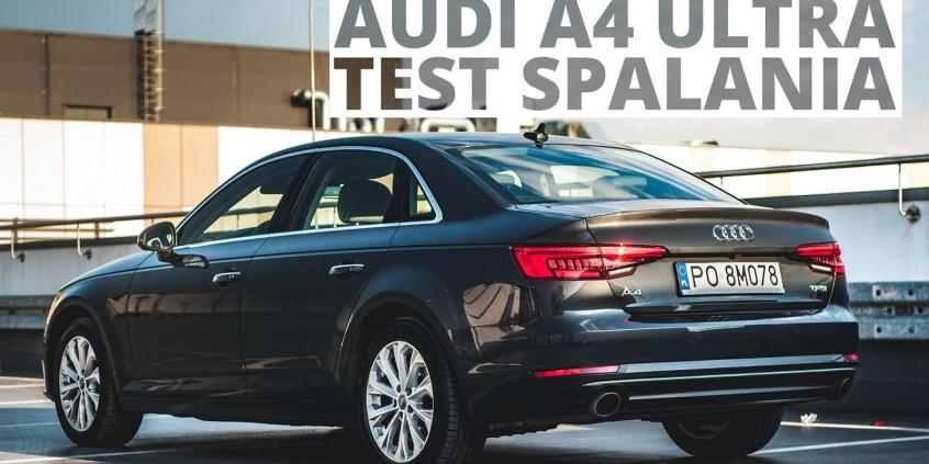 Audi A4 2.0 TFSI Ultra 190 KM (AT) - pomiar zużycia paliwa