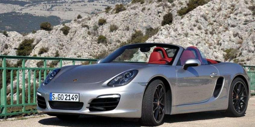 Porsche Boxster - spojrzenie z Olimpu