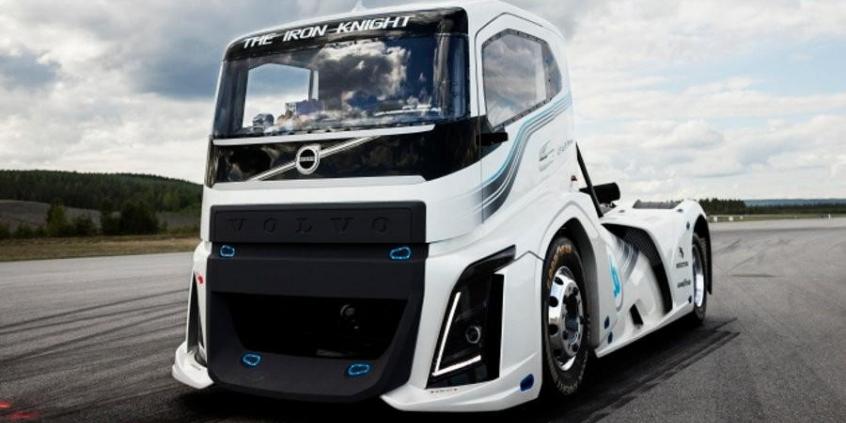 Rekordowo szybka ciężarówka Volvo