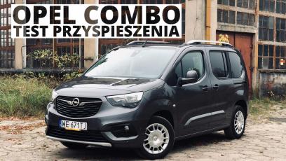 Opel Combo 1.5 Turbo 131 KM (MT) - przyspieszenie 0-100 km/h