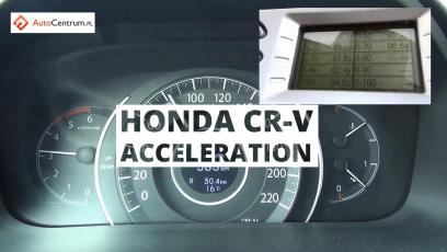 Honda CR-V 1.6 i-DTEC 120 KM 2x4 - acceleration 0-100 km/h