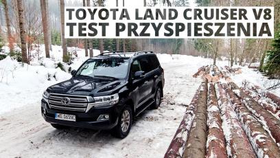 Toyota Land Cruiser V8 4.6 318 KM (AT) - przyspieszenie 0-100 km/h