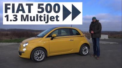 Fiat 500 1.3 MultiJet 95 KM - skrót testu AutoCentrum.pl 