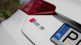Audi A5 RS5 Facelifting 4.2 FSI 450KM - galeria redakcyjna - emblemat