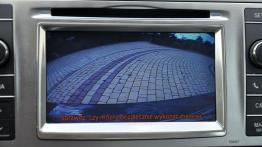 Toyota Avensis III Sedan Facelifting 2.2 D-CAT 177KM - galeria redakcyjna - radio/cd/panel lcd