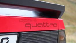 Audi Quattro 2.2 Turbo 200KM - galeria redakcyjna - emblemat