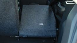Mitsubishi Space Star Hatchback 5d - galeria redakcyjna - tylna kanapa złożona, widok z bagażnika