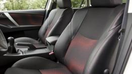 Mazda 3 II MPS Facelifting - fotel kierowcy, widok z przodu
