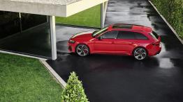 Audi RS4 Avant - widok z góry