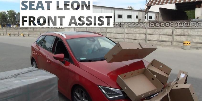 Seat Leon - działanie systemu Front Assist