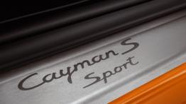 Porsche Cayman S Sport - prawy próg boczny