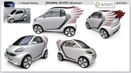 Smart forjeremy Concept - szkic auta