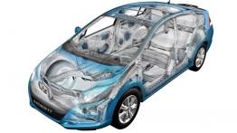 Honda Insight - schemat konstrukcyjny auta