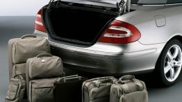 Mercedes Klasa CLK Cabriolet - tył - bagażnik otwarty