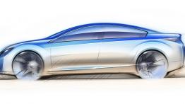 Subaru Impreza Concept - szkic auta