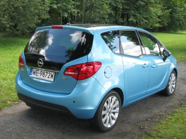 Opel Meriva II Mikrovan - Opinie lpg