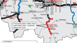 Nowa zakopianka dłuższa o 6 km. Kolejny fragment S7 jeszcze w tym roku