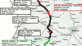 Kolejne kilometry S3 w kierunku Czech przejezdne. Kiedy dojedziemy do granicy ekspresową drogą?
