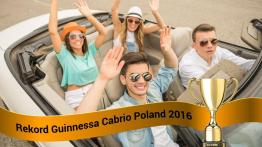 Zapisz się na kartach Księgi Rekordów Guinnessa z Cabrio Poland!