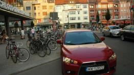 Mitsubishi Lancer i berlińskie upały