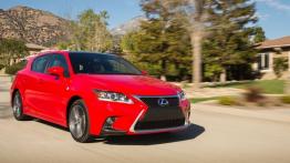Lexus CT 200h Facelifting F-Sport (2015) - wersja amerykańska - widok z przodu