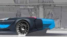 Alpine Vision Gran Turismo Concept (2015) - szkic auta