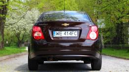 Chevrolet Aveo T300 Sedan 1.3D 95KM - galeria redakcyjna - widok z tyłu