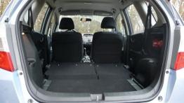 Honda Jazz III - galeria redakcyjna - tylna kanapa złożona, widok z bagażnika