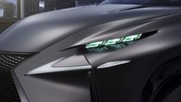Lexus LF-NX Turbo Concept (2013) - lewy przedni reflektor - włączony