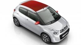 Citroen C1 II (2014) - wersja 5-drzwiowa - widok z góry