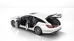 Mercedes CLS 63 AMG Shooting Brake S-Model - widok z góry