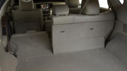 Nissan Murano 2011 - tylna kanapa złożona, widok z bagażnika