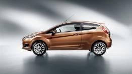 Ford Fiesta VII Facelifting - wersja 3-drzwiowa - lewy bok