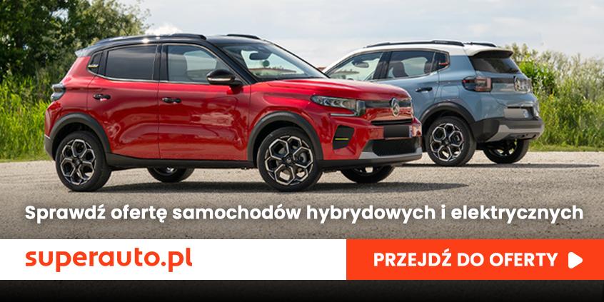 Samochody hybrydowe i elektryczne od ręki