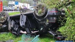 Pierwszy rozbity Porsche Macan w... Polsce