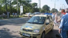 Dziennikarze-rajdowcy w Dębicy