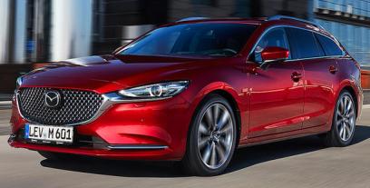 Mazda 6 III Sport Kombi Facelifting 2018 2.2 Skyactiv-D 150KM 110kW 2018-2020
