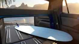 Volkswagen Tarok Concept - baga?nik, tylna kanapa z?o?ona