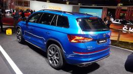 Paris Motor Show 2018 - Skoda - widok z tyłu