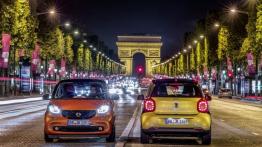Smart fortwo III (2015) w Paryżu - widok z przodu