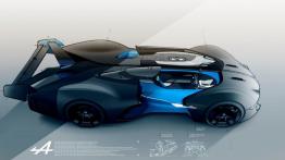 Alpine Vision Gran Turismo Concept (2015) - szkic auta