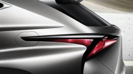 Lexus LF-NX Concept (2013) - lewy tylny reflektor - włączony