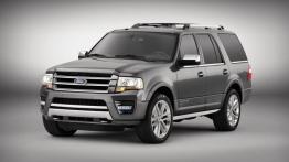 Ford Expedition III Facelifting (2015) - przód - reflektory włączone