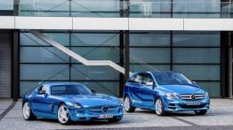Mercedes klasy B Electric Drive Concept - widok z przodu