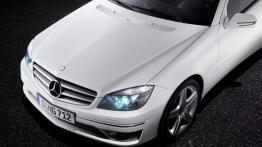 Mercedes CLC - maska - widok z góry